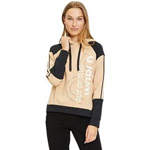 Betty Barclay 2665/1893 Trainingspak voor dames, Patch Black/Camel