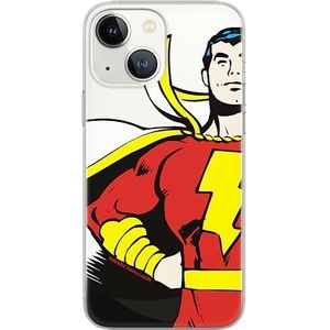 ERT GROUP Beschermhoes voor iPhone 13, officieel gelicentieerd product, DC Shazam 001, perfect aan de vorm van de mobiele telefoon, gedeeltelijk bedrukt