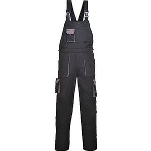 Portwest TX12 Werkbroek met contrasterende bandjes Texo, heren, zwart, 4XL