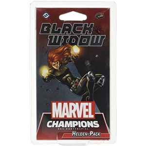 Fantasy Flight Games Asmodee | Marvel Champions: LCG – Black Widow | Helden-uitbreiding | Expertspel | Kaartspel | 1-4 spelers | Vanaf 14+ jaar | 60+ minuten | Duits, 2. Heldenuitbreiding