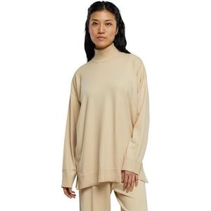 Urban Classics Sweat-shirt tricoté Eco Viscose pour femme, Sable mouillé, XL