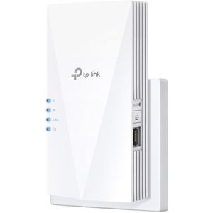 TP-Link Wifi-repeater 6 mesh (RE700X), WLAN-versterker AX3000 dekt tot 150 m², wifi-extender, wifi-booster, 1 Gigabit ethernetpoort, compatibel met alle internetboxen