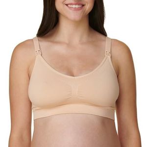 Bravado! Basics Zwangerschaps- en borstvoedingsbeha voor dames, verstelbaar, naadloos, S-XXL, huidskleur, XL, Vlees, XL