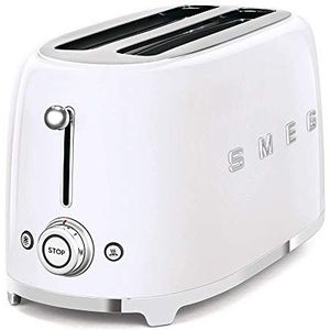 Smeg 50's Retro Stijl - Broodrooster - Wit