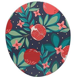 Bonamaison, Ergonomische muismat met polssteun, digitale print, anti-speen-onderkant, anti-slip onderkant voor kantoor en thuis, 20 x 23 cm