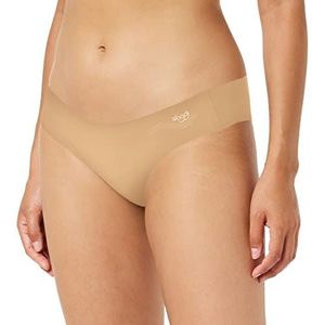 Sloggi Dames Zero Feel Tanga Ex slip taille, Cognac.