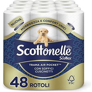 Scottonelle - Zacht en gewatteerd toiletpapier, 48 stuks