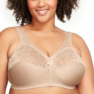 Glamorise Soutien-Gorge MagicLift Grand Maintien Spécial Grandes Tailles et Formes Généreuses n°1000