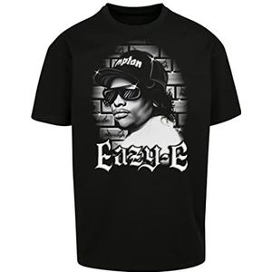 Mister Tee T-shirt surdimensionné Eazy-E Paintbrush pour homme, Noir, XS