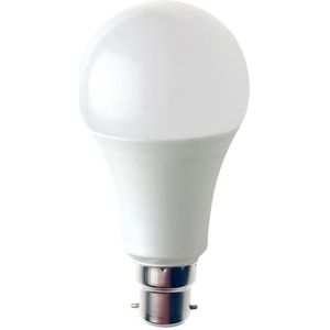 SMD-LED-lampen, standaard A60, 15 W/1520 lm, fitting B22 (Frankrijk), 4000 K