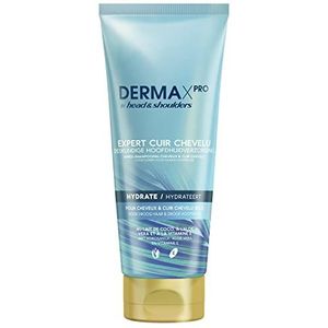 DermaxPro by Head & Shoulders HYDRATE hydraterende na-shampoo, voor droog haar en hoofdhuid, met kokosmelk, aloë vera en vitamine E, 6 x 200 ml