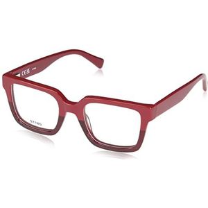 Sting Lunettes de soleil pour homme VST447 - Transparent Medium RED - 50, Rouge moyen transparent, 50