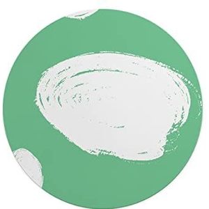 Questo Casa, Ronde muismat, digitaal bedrukt, antislip onderkant, voor kantoor en thuis, diameter 22 cm