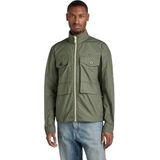 G-STAR RAW T-shirt, lang, pkt track, groen (Lt Hunter A790-8165)