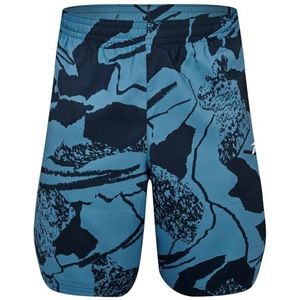 Reebok AOP Shorts, batik blauw