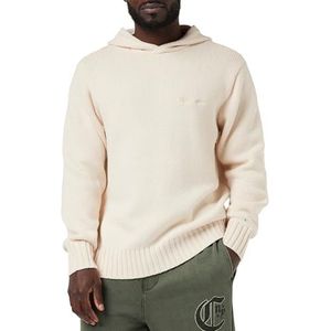 Champion Sweatshirt à Capuche Homme, Beige Chiaro, L