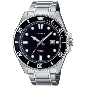 Casio MDV-107D-1A1VEF horloge, zilver, armband, zilver., Armband