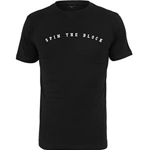 Mister Tee Spin The Block Tee Noir XL T-Shirt Homme, Noir, XXL