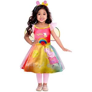 amscan Peppa Putz 9908877 Regenboog kostuum kinderen 3-4 jaar