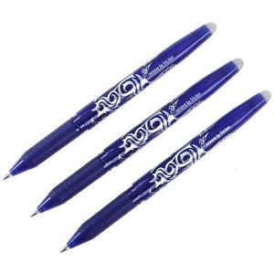 Pilot Frixion balpen, uitwisbaar, zwart Dreifach blauw