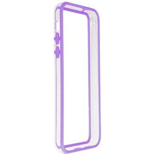 Horny Protetors® iPhone 5C beschermhoes (TPU) transparant (rubber) op knop van dezelfde araniumsterkte