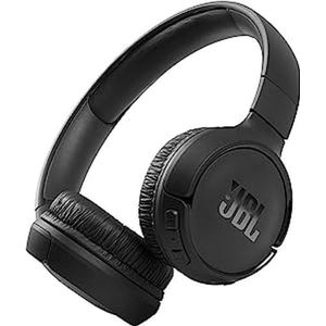 JBL TUNE 510BT Draadloze on-ear hoofdtelefoon met Bluetooth-technologie, multi-puntverbinding, licht, comfortabel en opvouwbaar, tot 40 uur luistertijd, zwart