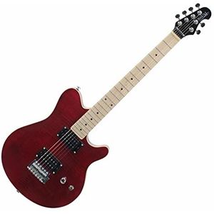 Rocktile Pro MM150-TR elektrische gitaar transparant rood