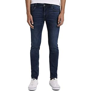 TOM TAILOR Denim Culver Skinny jeans voor heren, 10120 - Used Dark Stone Blue Denim