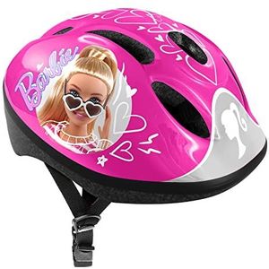 STAMP Fietshelm S Barbie meisjes, roze, maat S