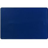 Durable 710207 bureauonderlegger voor bureau, 53 x 40 cm, geribbelde randen, donkerblauw