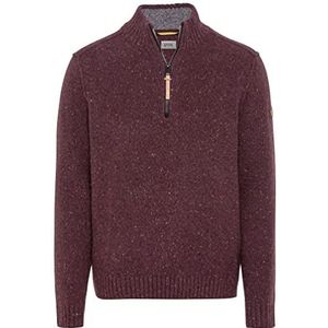 camel active 409585/8k39 Sweatshirt voor heren, Merlot