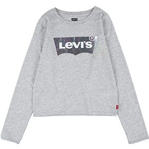 Levi's Kids T-shirt LS LVG LS Batwing Top 2-8 jaar, Lichtgrijs