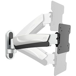 RICOO S2611 muurbeugel voor computerscherm, draaibaar, kantelbaar, universeel, 13-32 inch (33-81 cm), S2611, wandhouder, led, LCD/gebogen, VESA 75 x 75, 100 x 100