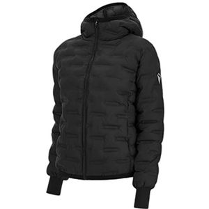 Macron Athleisure FCC Cortina HD Hooded Padded Jacket Blk WMN Damesjas, Zwart, XS, zwart.