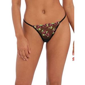 Freya Loveland string-ondergoed, stijl bikini, dames, zwart.