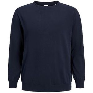 JACK & JONES Jjebasic Knit Crew Neck Noos Pls gebreide herentrui, marineblauw blazer