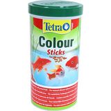 Tetra Pond Colour Sticks - evenwichtige voeding voor vijvervissen in heldere kleuren - verrijkt met essentiële sporenelementen en vitaminen, carotenoïden - versterkt de kleurglans - 1 l