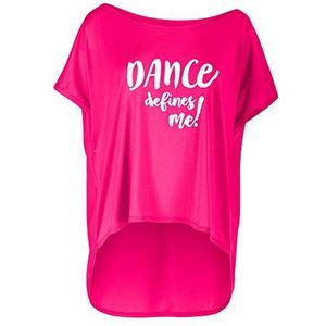 Winshape MCT017 Dance Defines Me T-shirt voor dames, ultralicht, modal, Donker roze