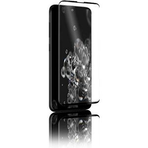 Qdos Displaybeschermfolie voor Samsung Galaxy S20 Ultra Optiguard Glass Curve, zwart