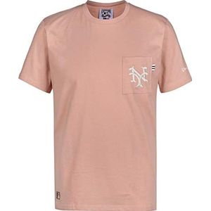 New Era MLB Vintage Pocket Logo T-shirt voor heren, Roze