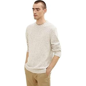 TOM TAILOR Herentrui, 30639 - Off White Fancy Structure, L, 30639 - Off White Fancy Structure