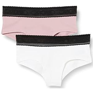 Calvin Klein ondergoed meisjes, blushcheek/pvhwhite, 8-10 jaar, blushcheek/pvc wit
