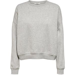 ONLY Onlsweat L/S Crew Oversize Swt Onlsweat L/S Crew Oversize Swt Dames (1 stuk), Lichtgrijs chinees, L