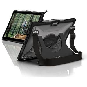 Urban Armor Gear Plasma beschermhoes voor Microsoft Surface Pro 8 [Designed for Surface"", met handriem en schouderriem, compatibel met type-cover, standfunctie, penhouder voor oppervlakken] ijs