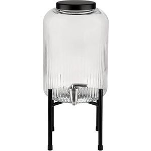 APS 10450 Industrial drankdispenser 7 liter met roestvrijstalen kraan en siliconen antislipmat 7 liter