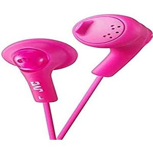 JVC HA-F160-P-EF Gumy in-ear hoofdtelefoon, bekabeld, compatibel met iPod, iPhone, Samsung, roze