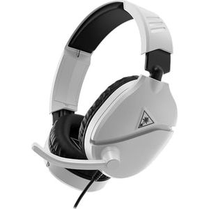 Turtle Beach Recon 70 console, wit, Playstation multiplatform gaming headset voor PS5, PS4, Xbox Series X|S, Xbox One, Nintendo Switch, PC en Mobile