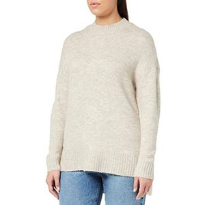 VERO MODA Vmlefile dames pullover oversize boxy blouse ga Noos, Berken/detail: gemengde kleuren.