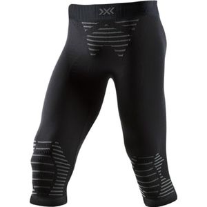X-BIONIC Invent 4.0 - sportbroek compressie - Invent 4.0 Pants 3/4 mannen - heren, Zwart/Houtskool