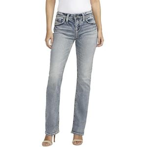 Silver Jeans Co. Dames Jeans Indigo, 31W / 31L, Indigo